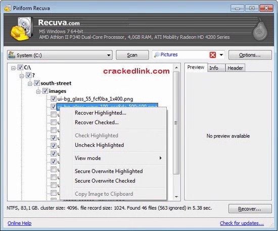Recuva Pro 1.53.2078 Crack With License Key 2022 Free Download