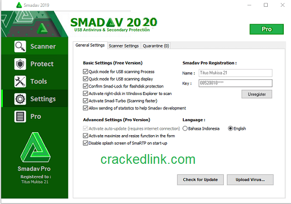 Smadav Pro 2022 Crack With Registration Key Free Download
