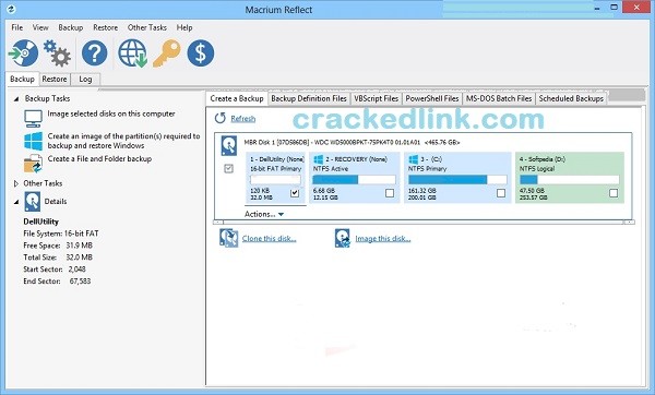 Macrium Reflect 8.0.6979 Crack With License Key 2022 Free