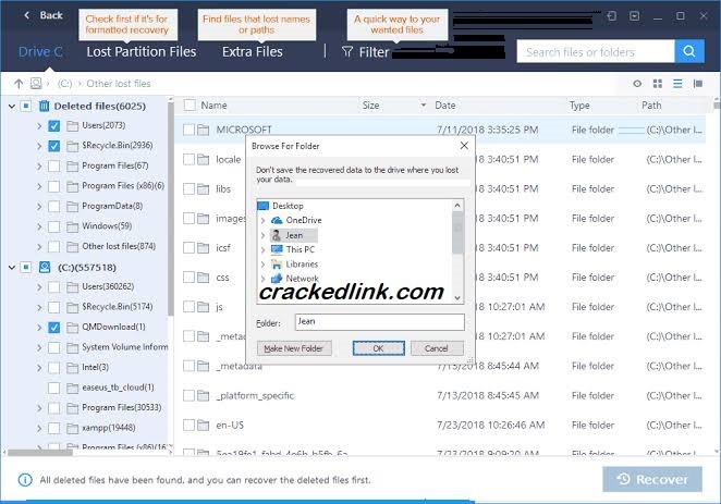 EaseUS Data Recovery Wizard 14.4 Crack Plus License Key 2021 Free