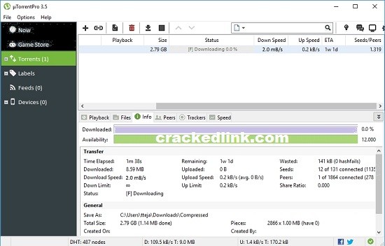 uTorrent Pro 3.5.5 Crack With Activation Code 2023 Free Download